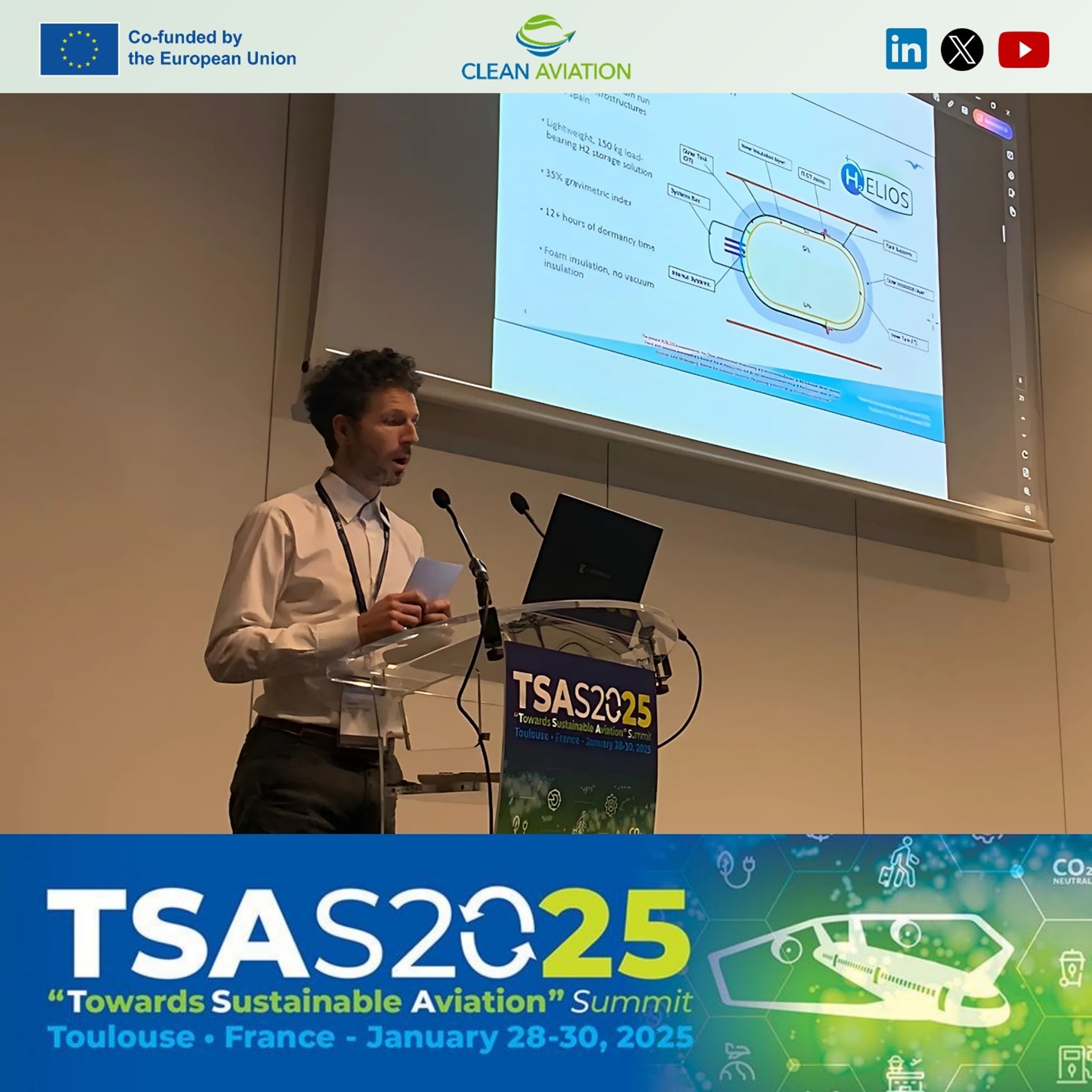 H2ELIOS at TSAS2025: Pipistrel Presents Key Research on LH2 Tank Permeability