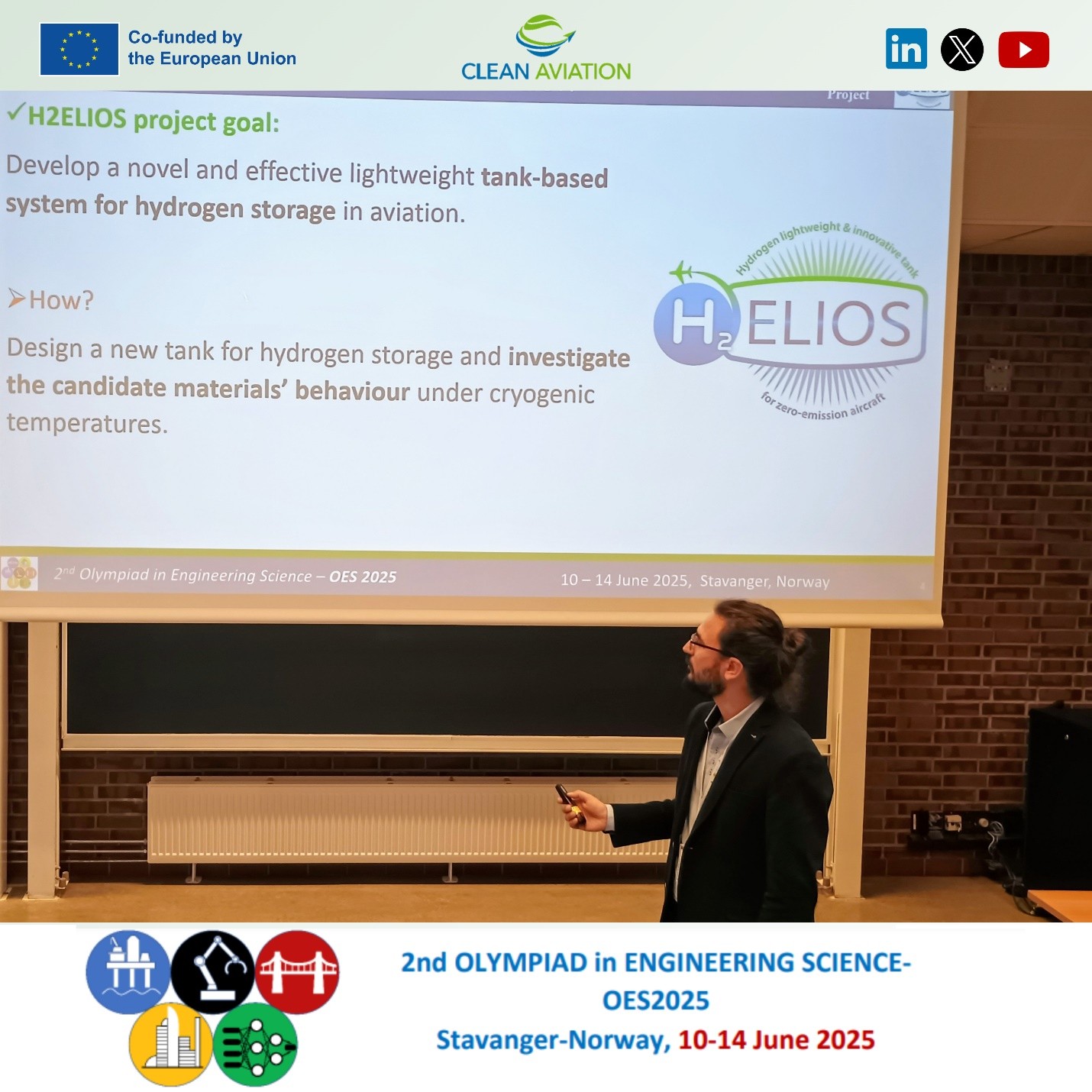 H2ELIOS Research Presented at OES 2025 in Stavanger