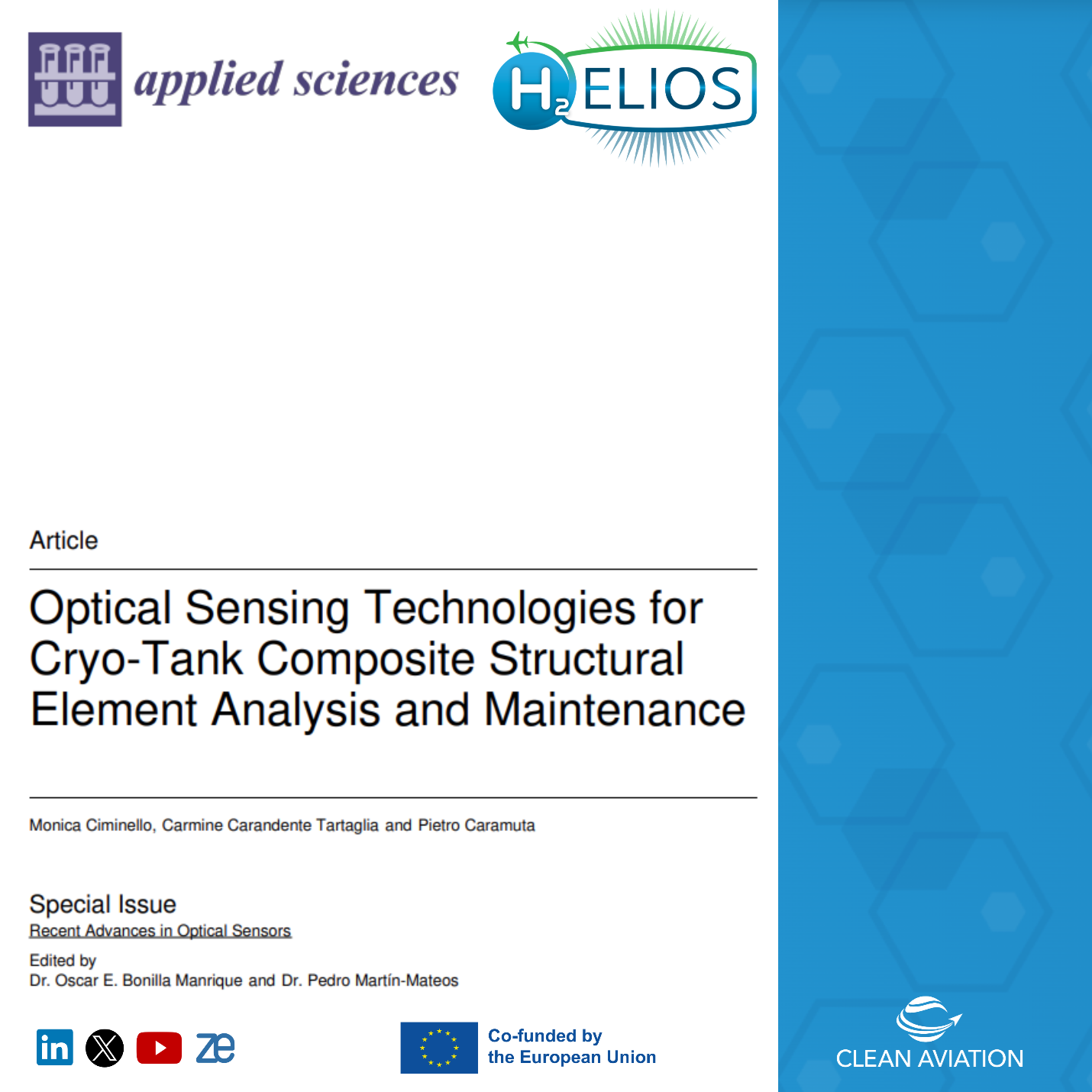 Optical Fiber Sensors Enhance Structural Monitoring for H2ELIOS Tanks
